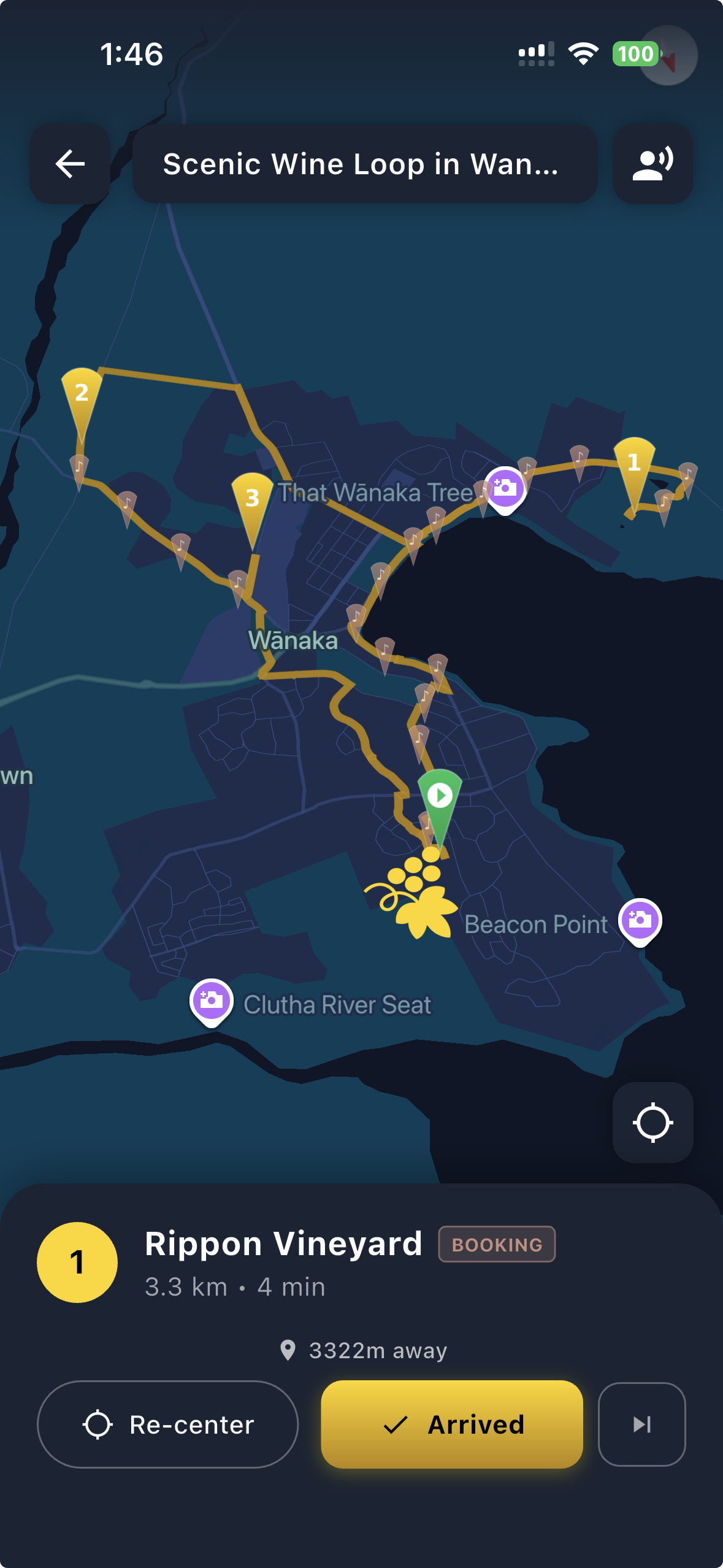 Wine Trails app β a self-guided wine loop in Wanaka