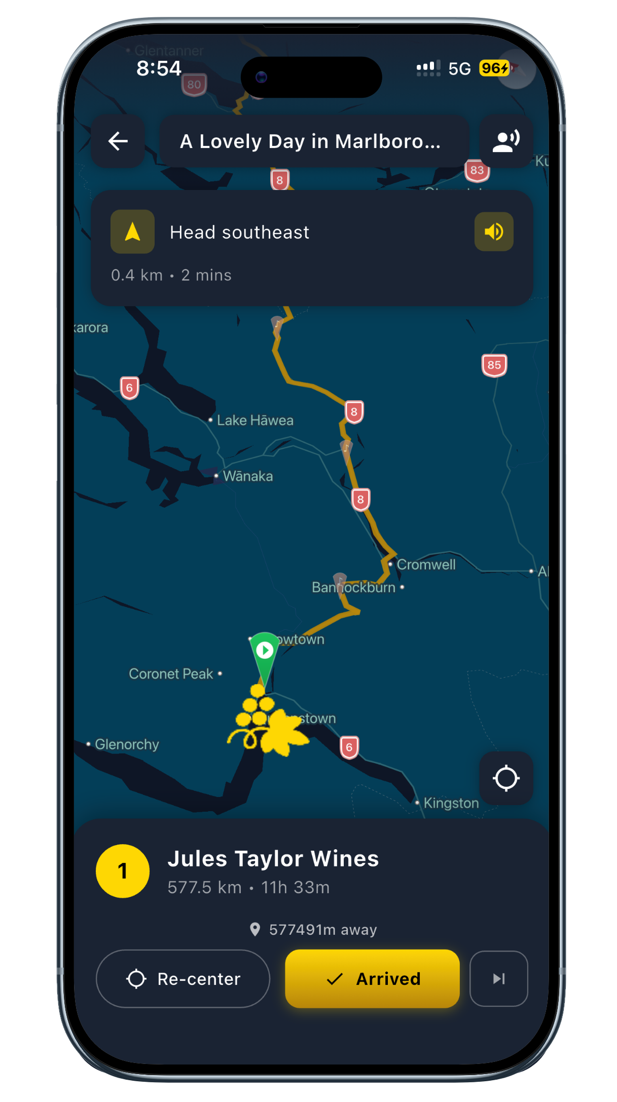 Wine Trails app β a self-guided tour in Marlborough